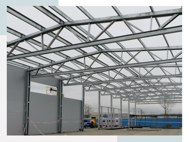 Строительство складов в Кунгур от 615 руб. за м²