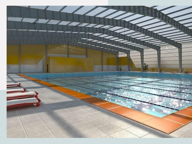 Строительство крытых бассейнов в Кунгуре