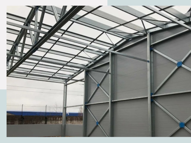 Каркасные ангары от СтальСтрой-Кнг по цене от 615 руб.
