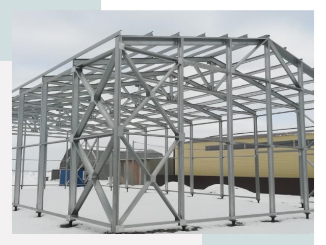 Каркасные ангары в Кунгуре