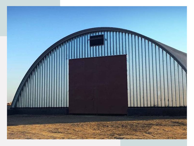 Арочные ангары в Кунгуре