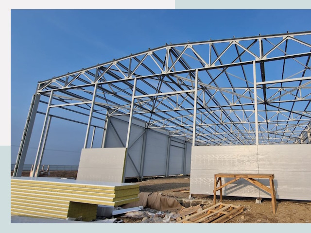 Утепленные ангары в Кунгур от 615 руб. за м²