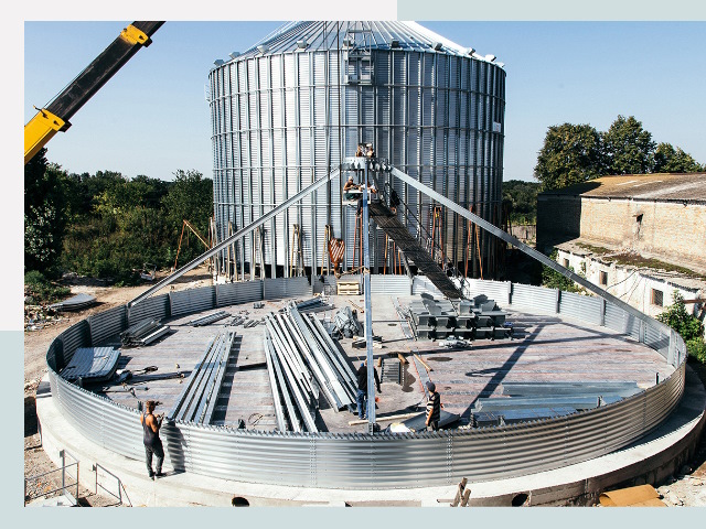 Силосы для зерна в Кунгур от 615 руб. - Надёжное хранение