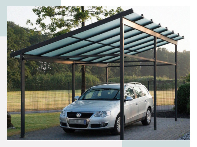 Навесы для автомобилей в Кунгуре