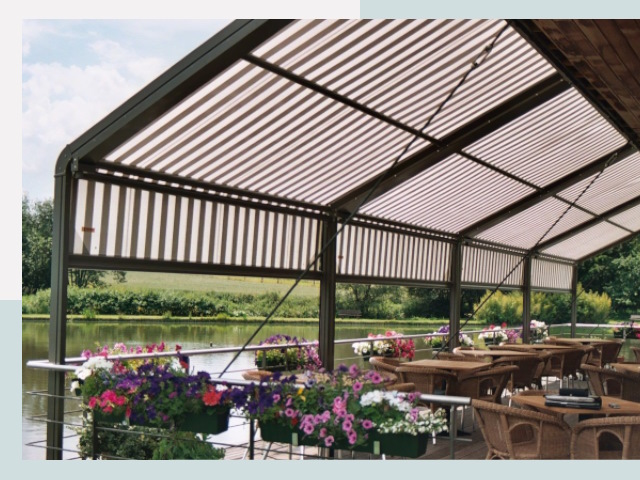 Элегантные навесы для кафе от 615 руб в Кунгур