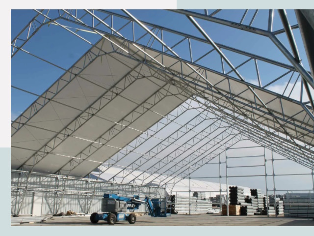 Каркасно-тентовые сооружения от СтальСтрой-Кнг по цене 615 руб.