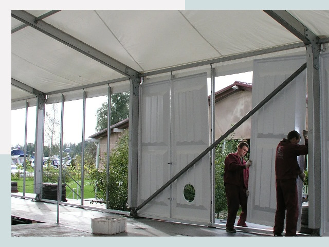 Быстро сборные шатры в Кунгур от 615 руб. за м²