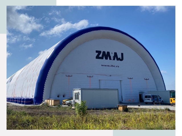 Брендирование ангаров в Кунгуре