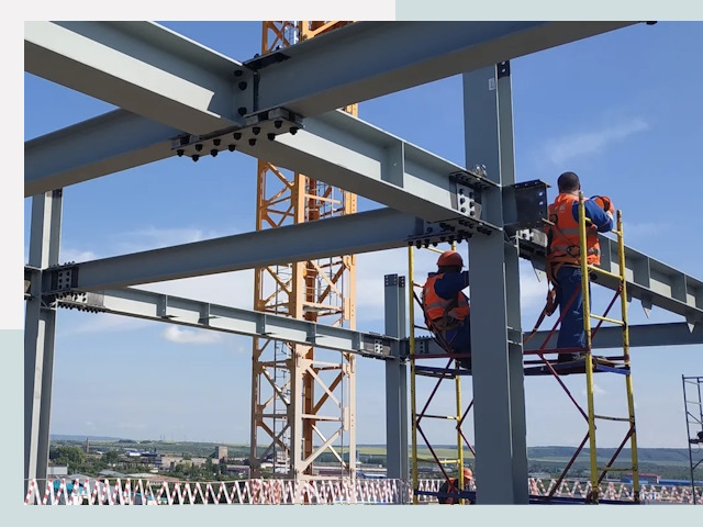 Монтаж металлоконструкций в Кунгуре