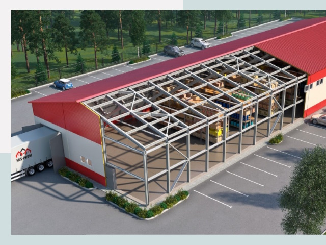 Проектирование ангаров в Кунгуре от 615 руб.