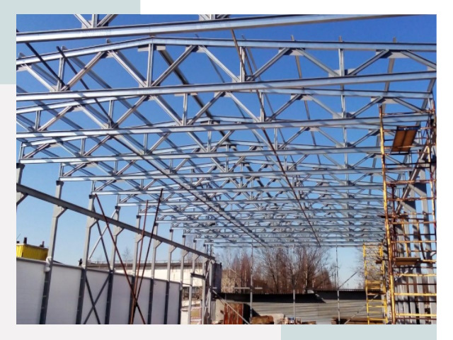 Металлокаркасы для складов в Кунгуре